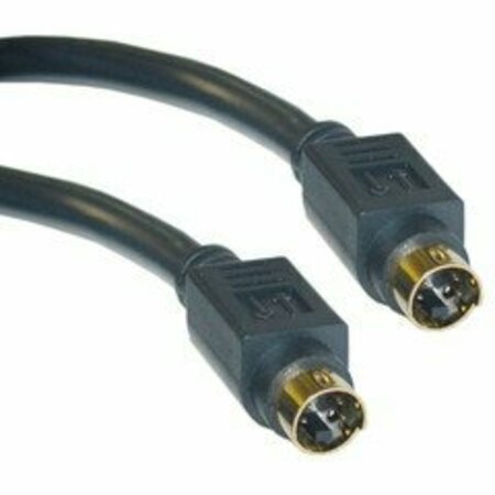 SWE-TECH 3C S-Video Cable, MiniDin4 Male, Gold-plated connector, 25 foot FWT10S2-01125G